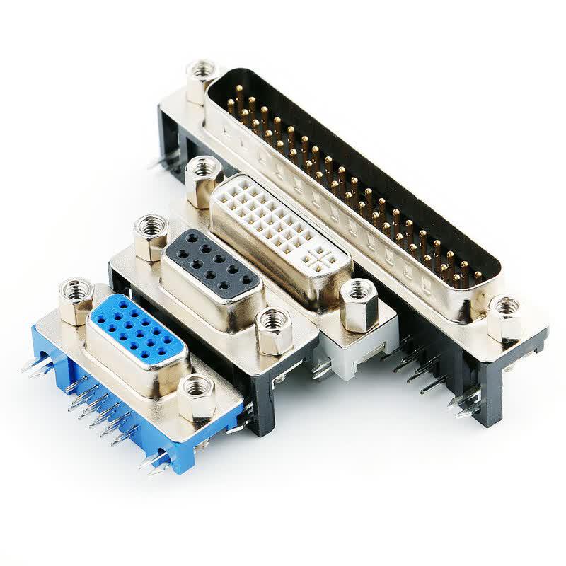 DR-25 Female Serial Port Connector