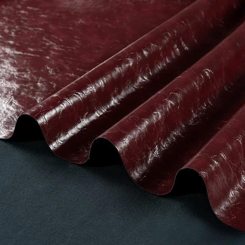 

ПУ масляная кожа зеркальная кожа 100x138 см ткань водонепроницаемая кожа DIY куртка леггинсы колготки платье одежда дизайнерская ткань 100x138cm