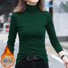 Trendy Women's Double-Sided Fleece Long-Sleeve Top with Half-High Collar for Autumn and Winter