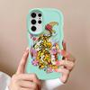 Flower Tiger Soft Phone Cover Case for Samsung Galaxy S23 Plus A26 A25 S22 Ultra S25 S24 S21 S20 FE A34 A54 A24 A36 A55 A35