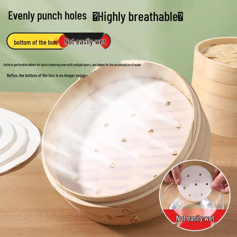 Disposable Food-Grade Steaming Pad for Buns and Mantou