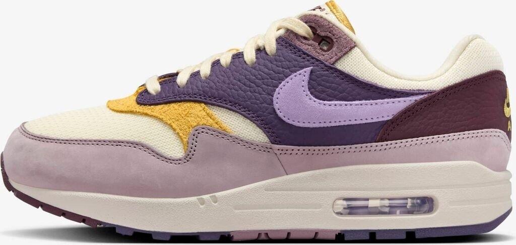 

Кроссовки Nike Air Max 1 87 Women (HQ4051-500) dark raisin/light violet ore/burgundy crush/hydrangeas 40