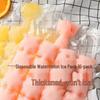 Self-Sealing Disposable Ice Cube Bag - Creative Summer Ice Maker and Watermelon Ice Tray