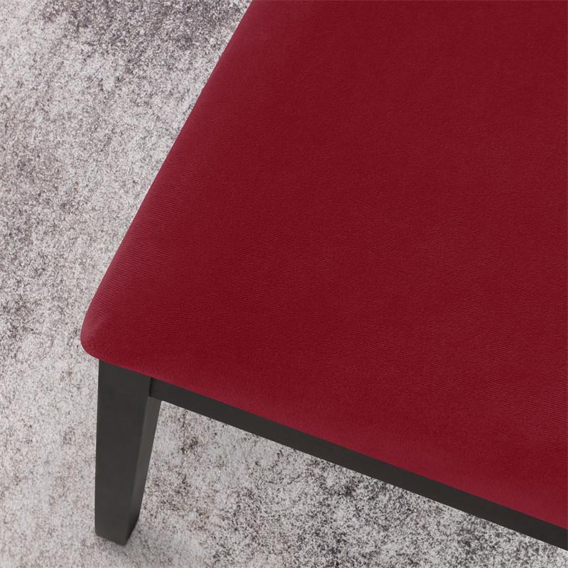 1pc Solid Color Chair Cover Anti-slip Dust-proof Chair Case Four Season Universal Seat Protector for Living Room Wedding Banquet