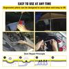 Rods Dent Removal Kit, 13 Pcs Paintless Dent Repair Tool, 5 Pcs Stainless Steel Dent Rods, 8 Pcs Tapper Heads, Professional Hail Dent Removal Tool for