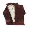 Premium Cowhide Welding Jacket - Heat Insulating, Flame Retardant, Anti-Scald Protection for Welders