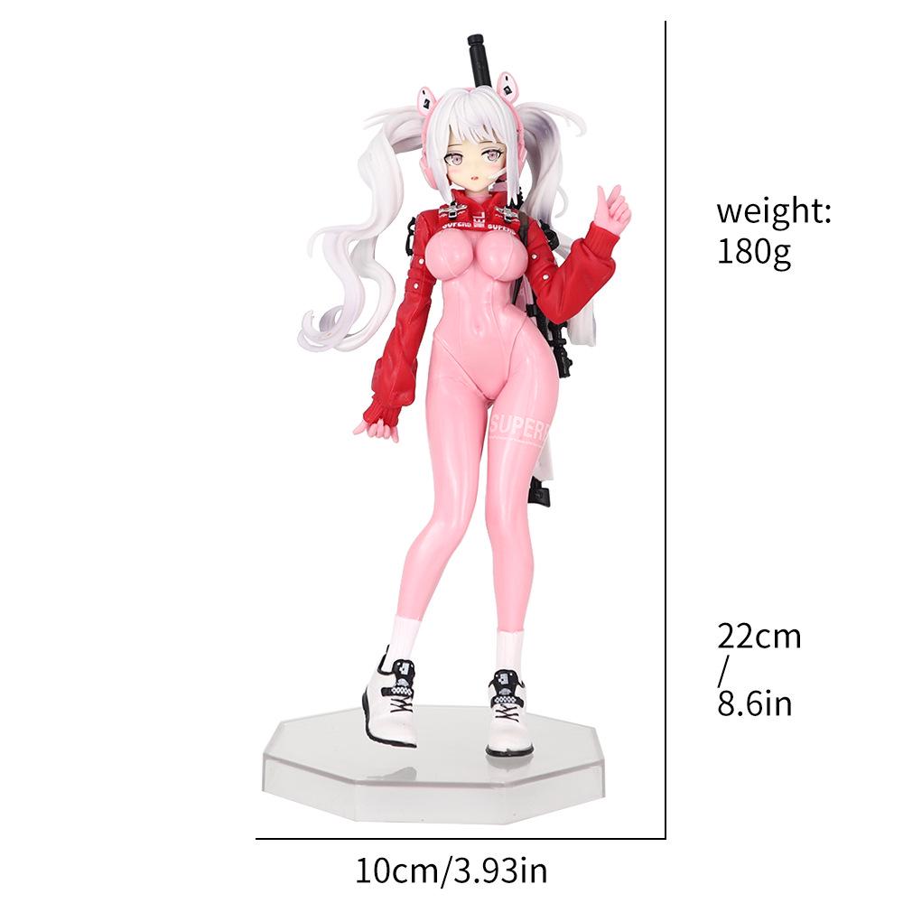 

NIKKE Anime Goddess Victory Alice Twintail Figurine - Desktop Ornament