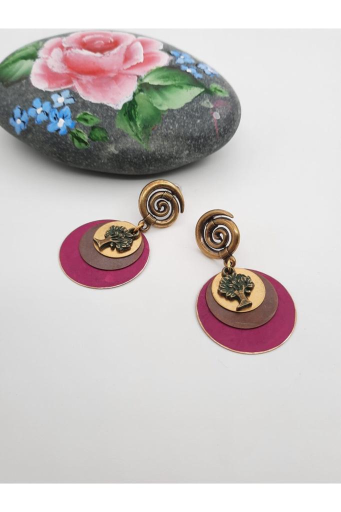 Valentine's Day Birthday Gift Handmade Ethnic Authentic Hippie Bohemian Fashion Jewelry Earrings