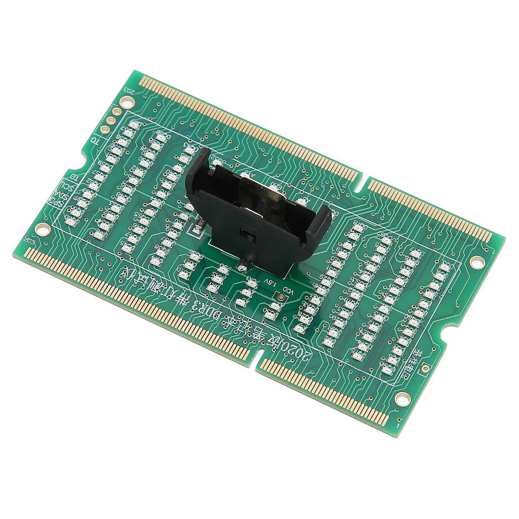Computer Memory Tester DDR3 Port Light Emitting Diodes Forward Reverse Available Mainboard Memory Slot Tester Card