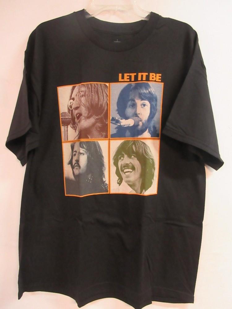 

THE BEATLES OFFICIAL MERCH LET IT BE BAND CONCERT MUSIC EXTRA LARGE Unisex T-Shirt M
