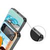 Heidi Cute Cartoon Black Phone Case For Samsung ZFlip7 ZFlip6 ZFlip5 ZFlip4 ZFlip3 5G Hard Protective Galaxy Z Flip 3 4 5 6 7