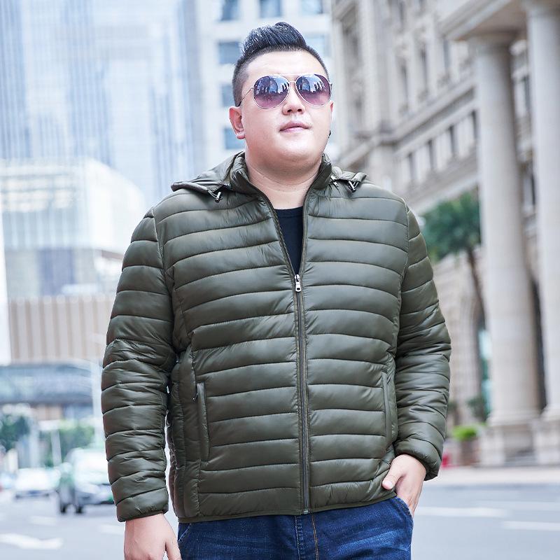 

Зимний пуховик больших размеров для людей молодого и среднего возраста с плюшем больших размеров, чтобы согреться, 4XL-12XL 10XL армия зеленый