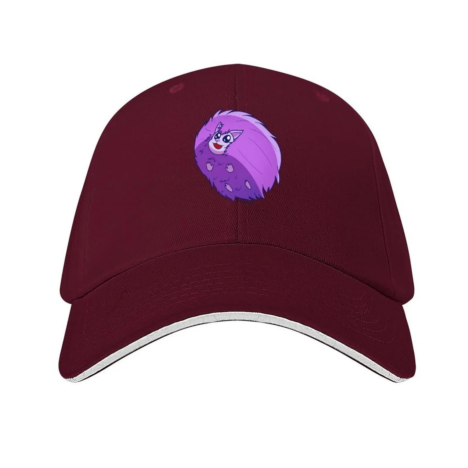 Pygmy Puff (Purple) Baseball Cap luxury Women cap Christmas Hat Hat Beach Hood Unisexs Luxury Womens