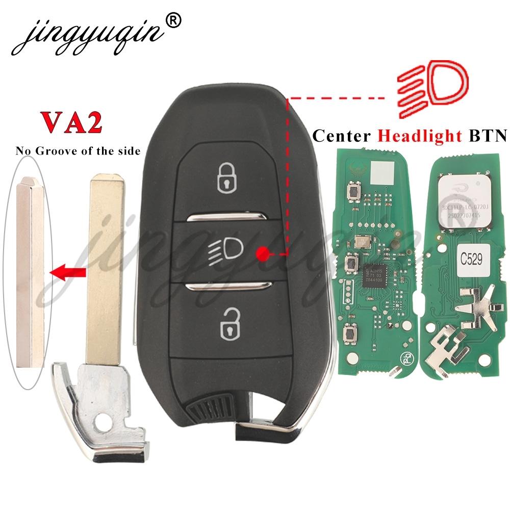IM3A 433MHz 4A Car Remote Key For Citroen C3 C4 DS7 Peugeot 307 308 3008 508 5008 Vauxhall Opel Grandland X Astra/Corsa +
