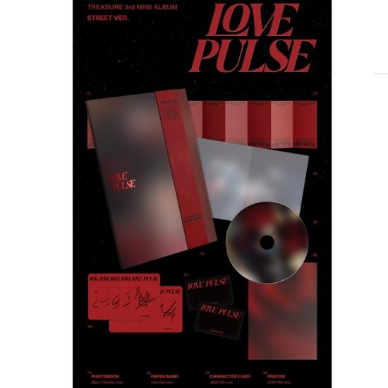 TREASURE - ?AL 3-LEA MINI ALBUM - LOVE PULSE (VERSIUNE STRADALĂ) - Data lansării 2025-09-01