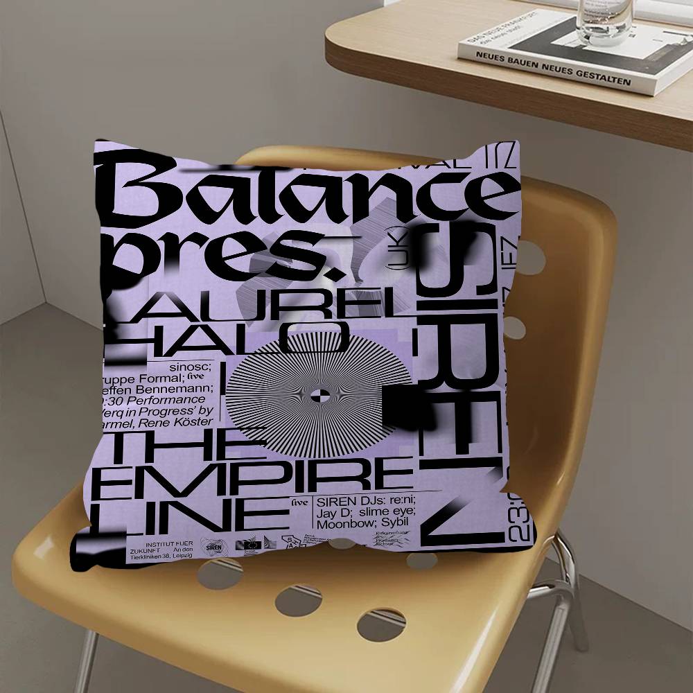 Band T-Tame I-Impala Pillow Covers Cartoon Sofa Decorative Home Double-sided Printing Short Plush Cute Cushion Cover