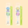 Japanese Cute Dinosaur Toothbrush for Kids, Ages 3-12, Soft Bristles, Gum Protection, Small Long Head
