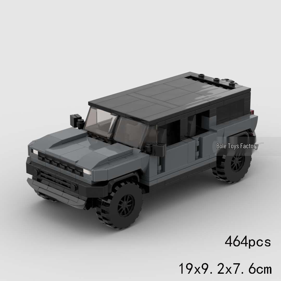 MOC Bricks LEGO-Compatible Hardcore Off-road SUV Speed Series 8-Stud Model