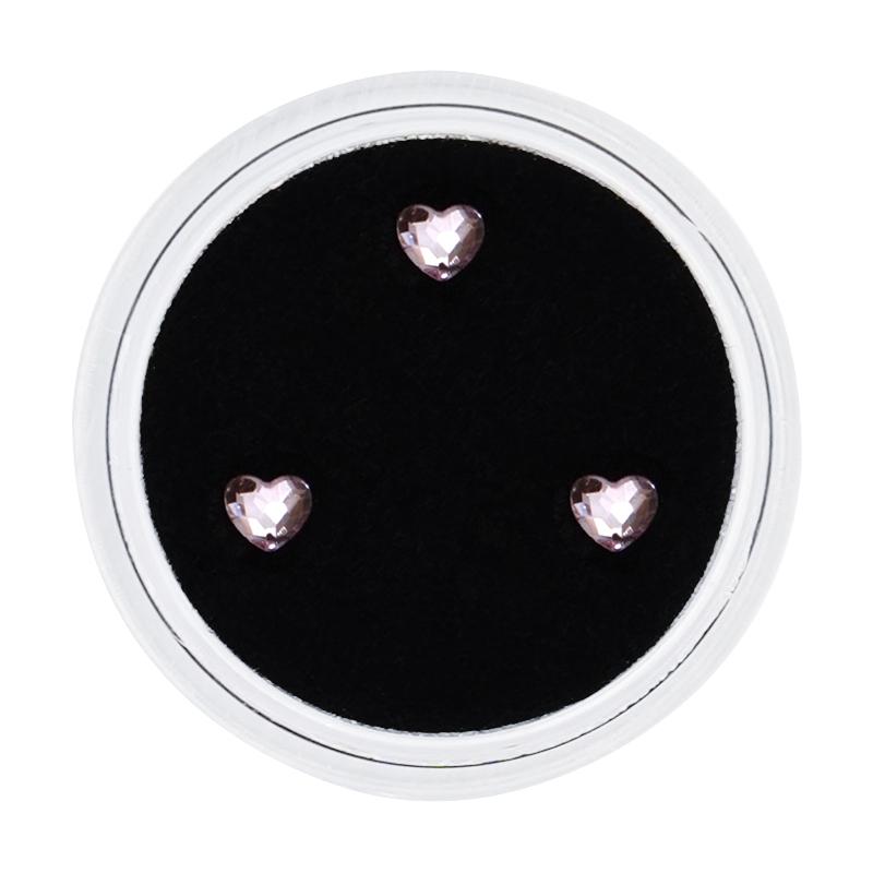 3Pcs/Box Heart Shape Oral Teeth Gems Modern Style Beauty Decoration Free Box Diamond Ornaments Dental Crystal Teeth Jewelry Gem