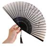 Ancient Style Chinese Folding Fan for Women: Perfect for Summer, Hanfu, Qipao, Dance, Photography, and Portable Use
