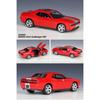 WELLY 1/24 DODGE 2012 Challenger SRT Alloy Sports Car Model Diecasts Metal Vehicles High Simulation Car Model Toys for Kids Gift