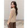 Mixiu Women's Asymmetrical Button Lyocell Blend T-Shirt