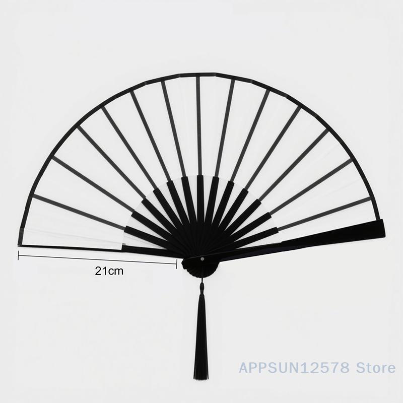 Ventaglio Pieghevole Stile Retro Femminile Motivo Giapponese Retro Artigianato in Tessuto Regalo Ornamento Decorazione Casa Ventaglio a Mano per Danza