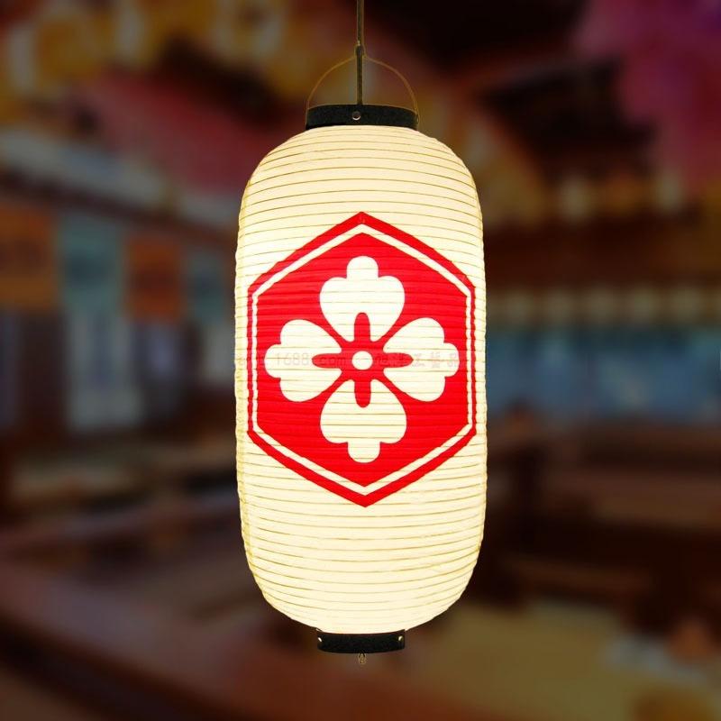 Japanese Style 25x50cm PVC Waterproof Lantern Sushi Ramen Izakaya Korean Cuisine Restaurant Pub Decor Hanging Lantern Outdoor
