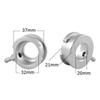 32Mm 1.25Inch Radiator Fill Neck 0.9Bar Radiator Cap Universal Silver Durability Easy Installation