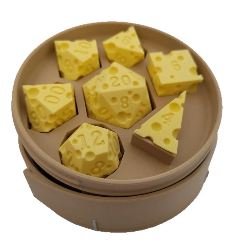 7Pcs/Set Polyhedral Plastic Dices Multi-Faced Various Shape Digital Game Dices for Club Party Family Board Game Props