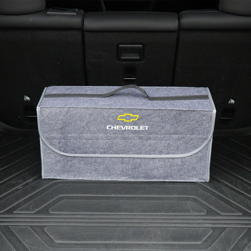 1pcs Car Trunk Storage Box Sundries Stowing Tidying Box For Chevrolet Cruze Captiva Sonic Spark Onix Aveo Orlando Sail Malibu SS