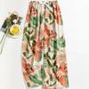 Cotton Silk Pajama Pants for Women, New Summer Style, Thin Cotton Casual Pants, Can Be Worn Outside, Large Size Home Pants