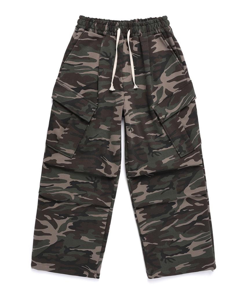 ODDBALLS CLUB Camo Double-Weave Parachute Cargo Pants Khaki