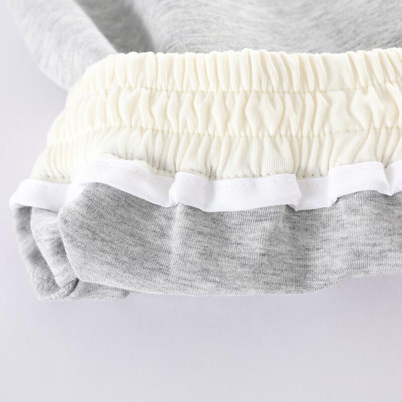 Girls' High-Waist Micro-Flared Casual Pants