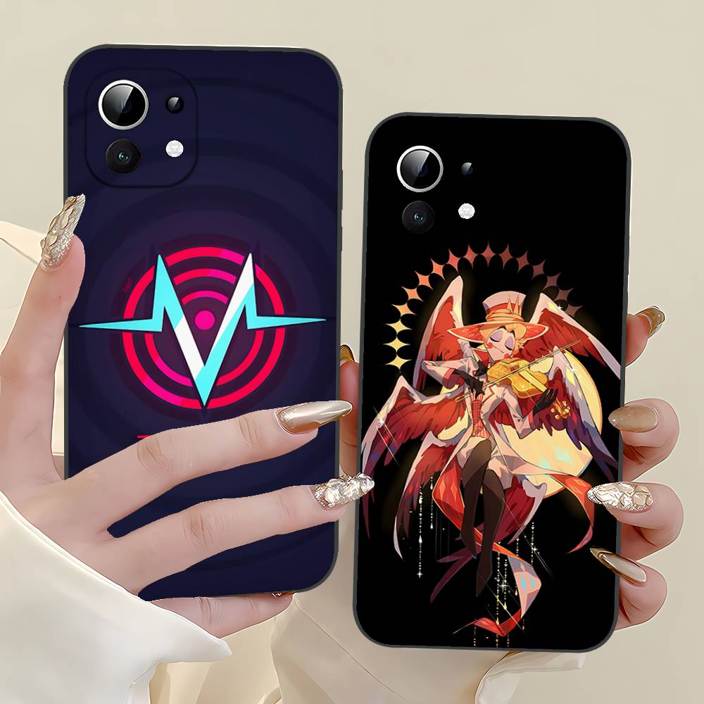H-Hazbins H-Hotels Black Shockproof Phone Case Snug Fit For Xiaomi 12,11,12S Ultra & Redmi Note 11,10T,9,9A,8Pro,8T,5G