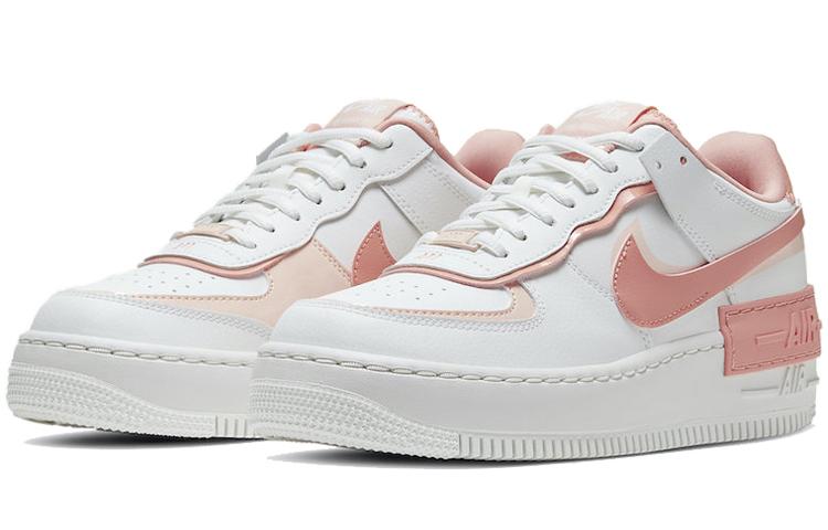 Nike Air Force 1 Low Shadow Bianco Rosa Corallo Donna CJ1641-101