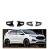 Car Sticker Rearview Side Mirror Cover Fit For Ford Edge 2015 2016 2017 2018 -2021 Wing Cap Rear View Case Trim Carbon Fiber