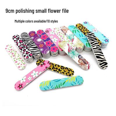 Colorful Mini Double-Sided Nail File: Cute, Wearable, Sanding & Polishing Tool