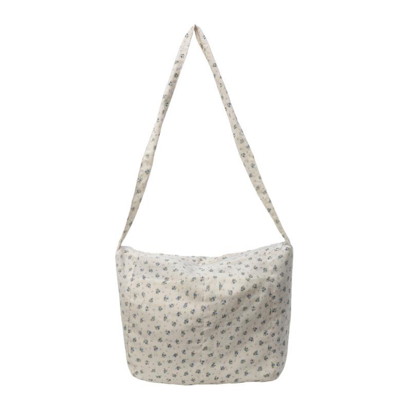 

Женская сумка через плечо с цветочным принтом, сумка через плечо большой емкости, сумка подмышками синий