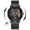 SVJ Wheel Watch Forged Hollow Watch Men's AMG 488 Hydraulic Men's Watch Quartz Watch
