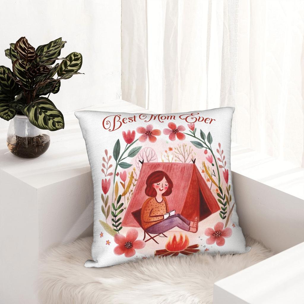 Happy Mother'S Day Pillow Cover Merch Printed Cushion Cover Decorations Pillow Case Cover Home Multi Size