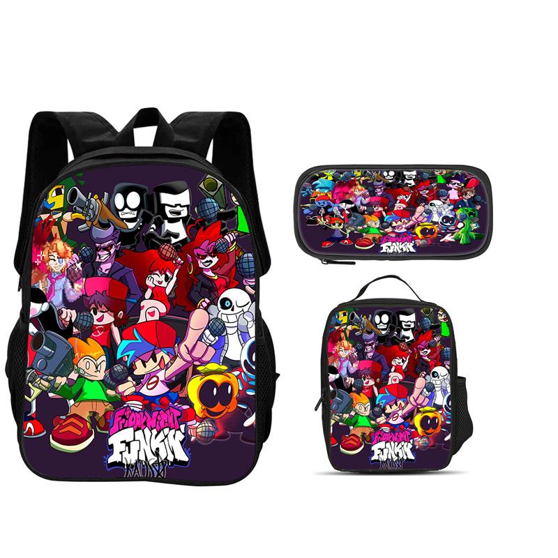 Fundamental Round Front Carrier Rucksack Versatile Style Trend Animated Boys Plus Girls School Birthday Best Gift
