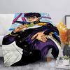 Anime JoJo's Bizarre Adventure Printed Blanket Picnic Blankets Warm Blanket Soft and Comfortable Home Travel Birthday Gift