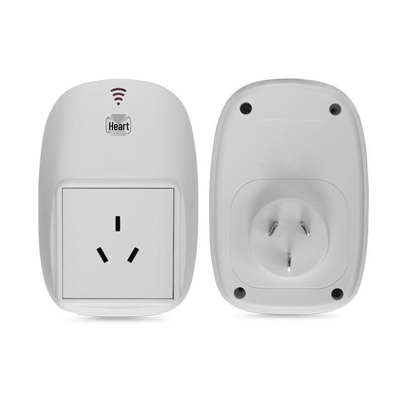Wireless WiFi Zigbee Smart Socket - European, American, French Standards, Plastic Shell