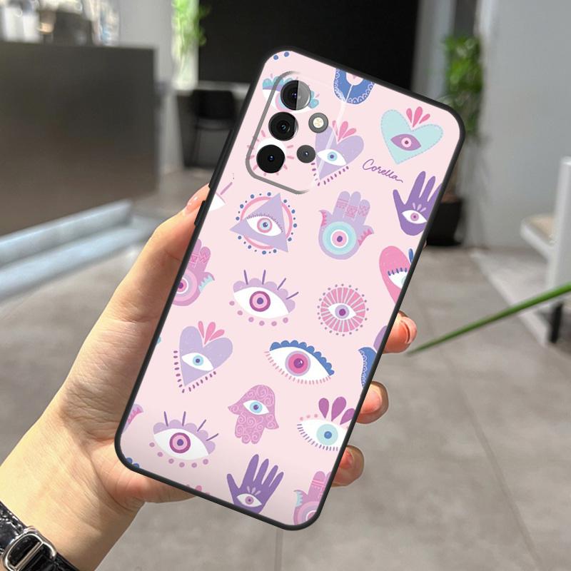 Evil Eye Case For Samsung Galaxy A22 A32 A52 A15 A16 A05 A26 A36 A56 A53 A33 A13 A34 A54 A14 A35 A55