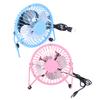 Mini-Ventilator USB Tragbarer leiser Aluminium-Klingen-Home-Office-Schreibtisch Desktop-Eisen-Handwerk-Ventilatoren