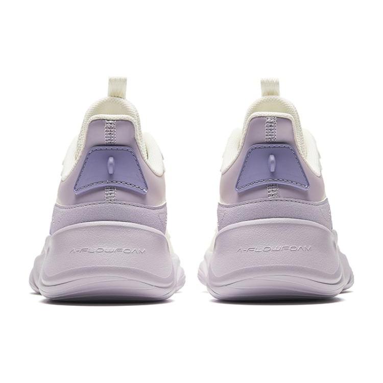 New Anta Lingyun Anti Slip Wear Resistant Low Top Running Shoes Women's Purple 922355540-7