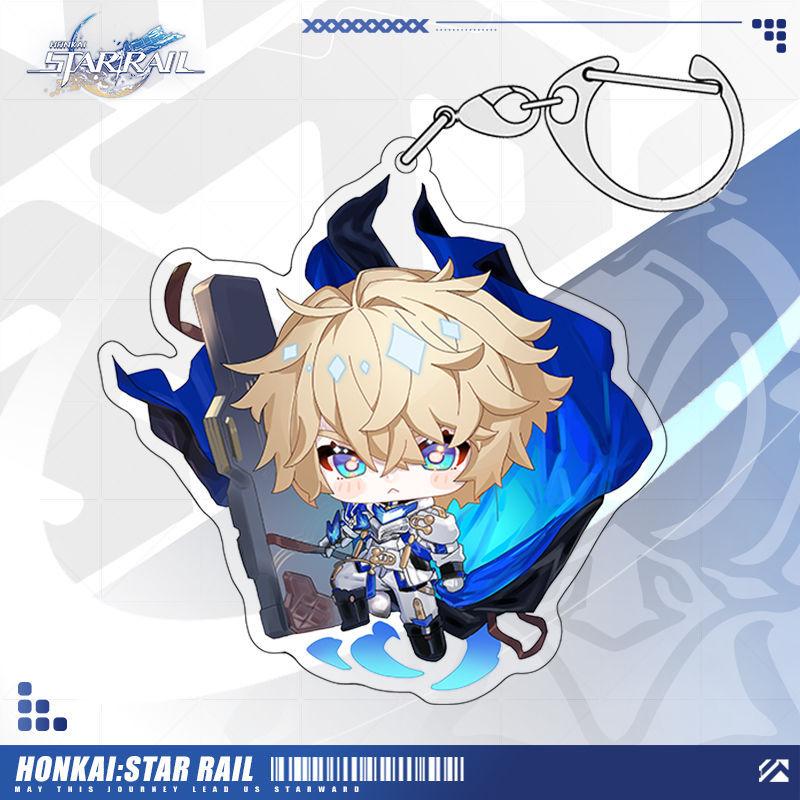 

6 см Игровые аксессуары для сумки, брелок-подвеска Фу Сюань из Honkai Star Rail, фигурки персонажей аниме, кольцо для брелока, брелоки, подарки 6 cm&Commonly&Commonly