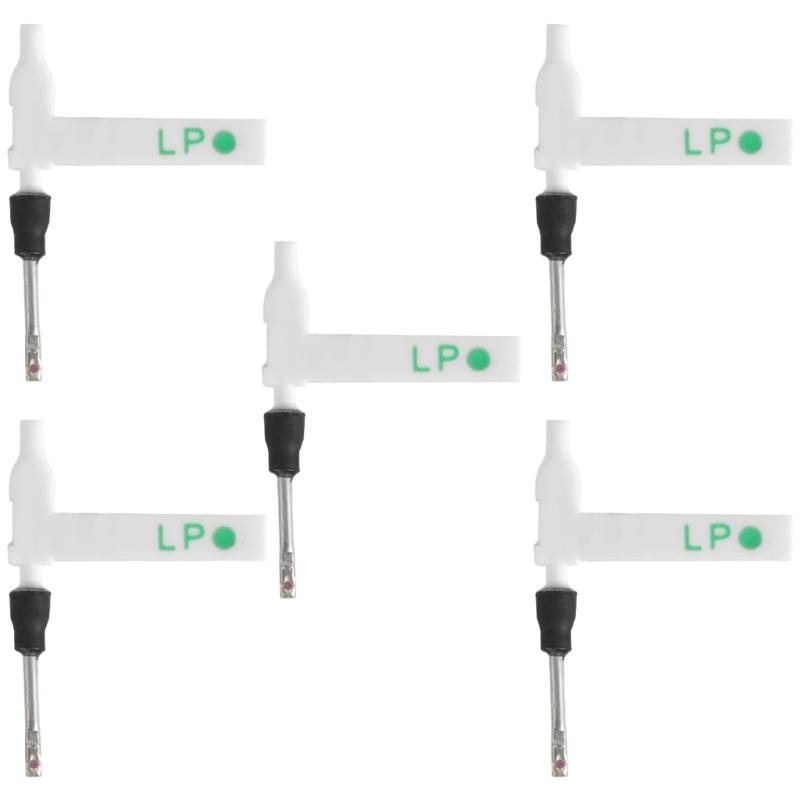 

Pack of 5 Record Player Needle Phonograph Part Needle Replacement Turntable Styluses Suitable for Record Players 1