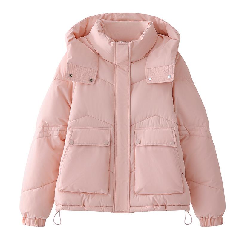 Short down cotton clothes for women's winter new thickened loose small bread clothes jacket
